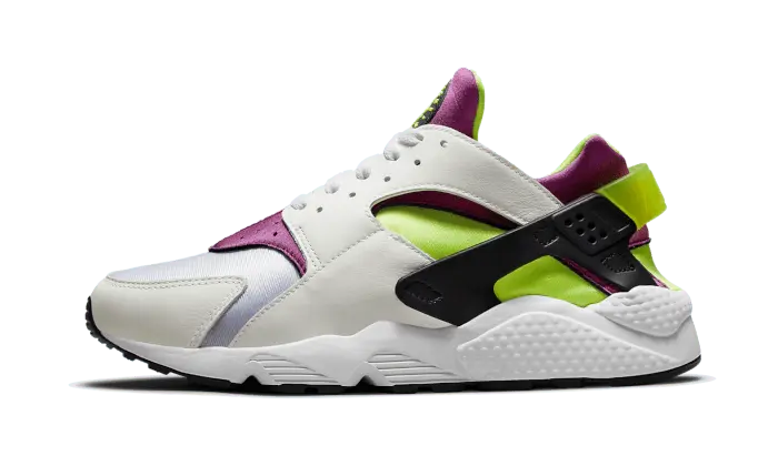 Nike Air Huarache Run Neon Yellow Magenta 2021 Nike