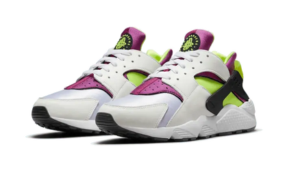 Nike Air Huarache Run Neon Yellow Magenta 2021 Nike