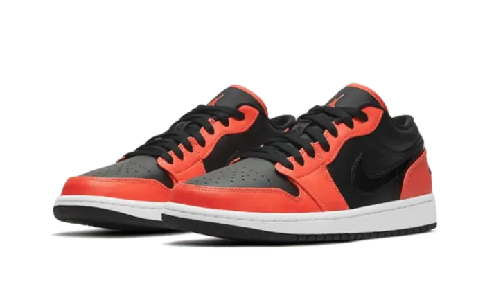 Nike Air Jordan 1 Low Se Black Turf Orange Air Jordan