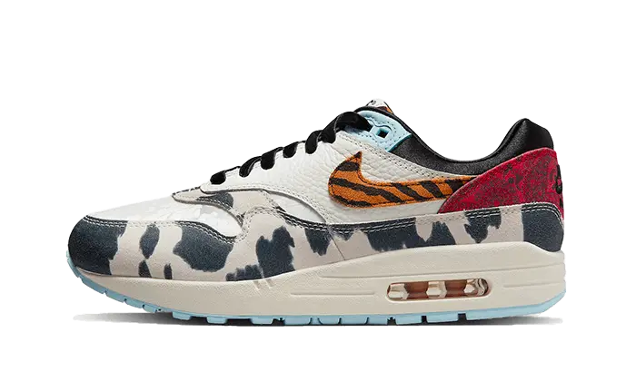 Nike Air Max 1 87 Tiger Swoosh Cow Print Nike