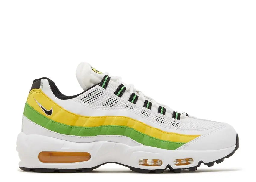 Nike Air Max 95 Essential White Green Apple Tour Yellow Nike