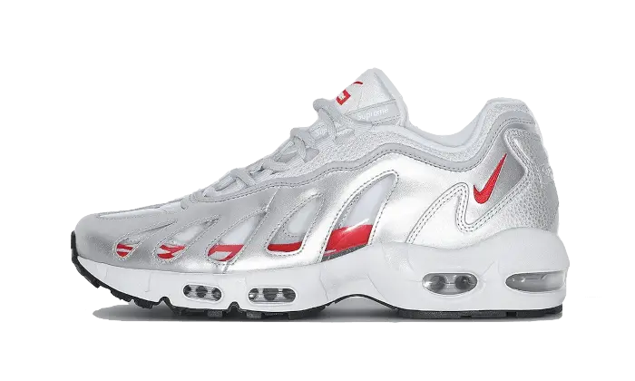 Nike Air Max 96 Metallic Silver Supreme VOSneakers