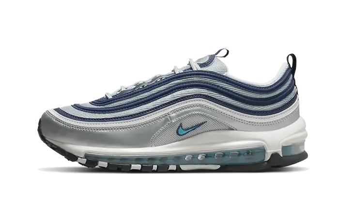 Nike Air Max 97 Metallic Silver Blue Nike