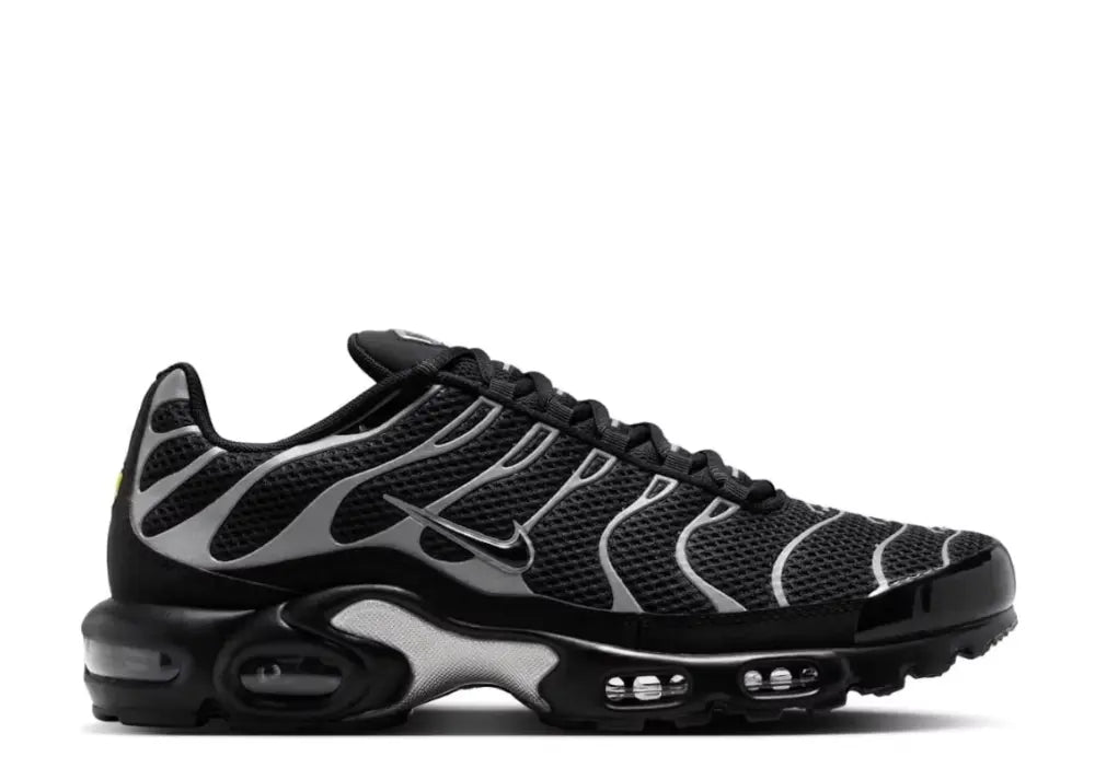 Nike Air Max Plus Premium Black Reflective Silver Nike