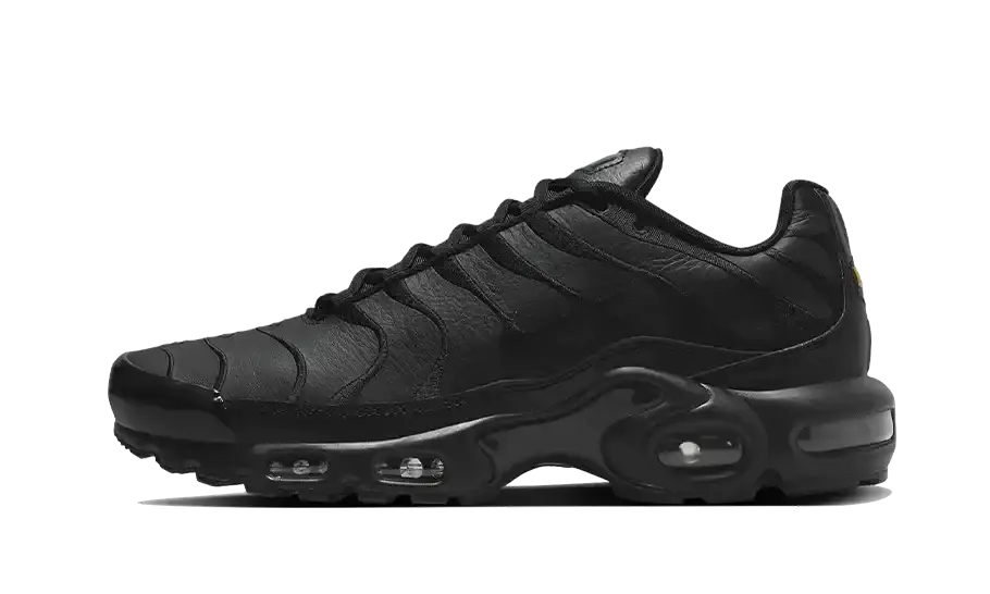 Nike Air Max Plus Triple Black Leather VOSneakers