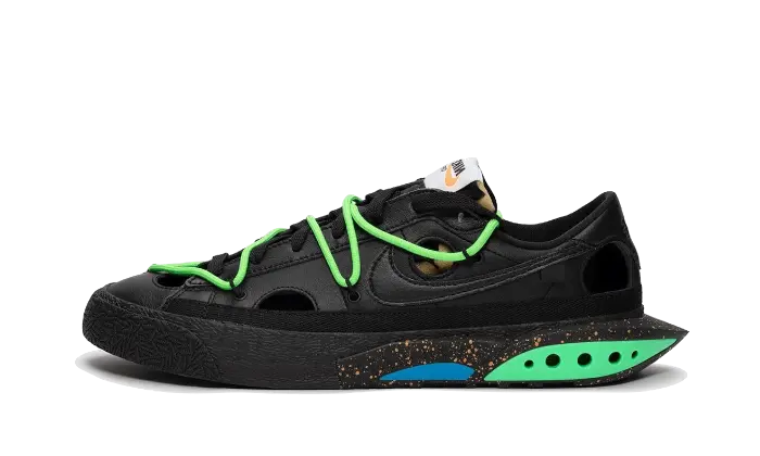 Nike Blazer Low Off-White Black Green VOSneakers