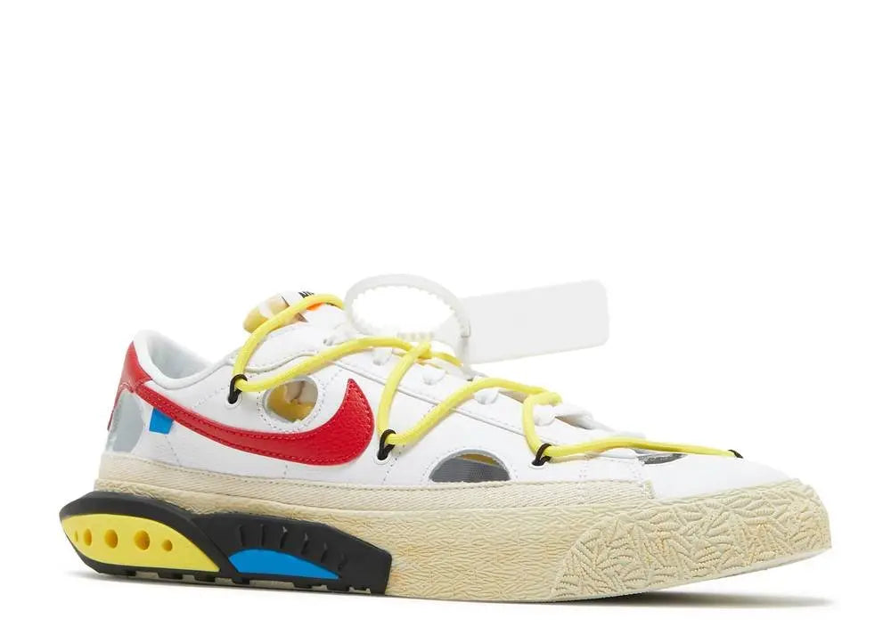 Nike Blazer Low Off-White White University Red Nike
