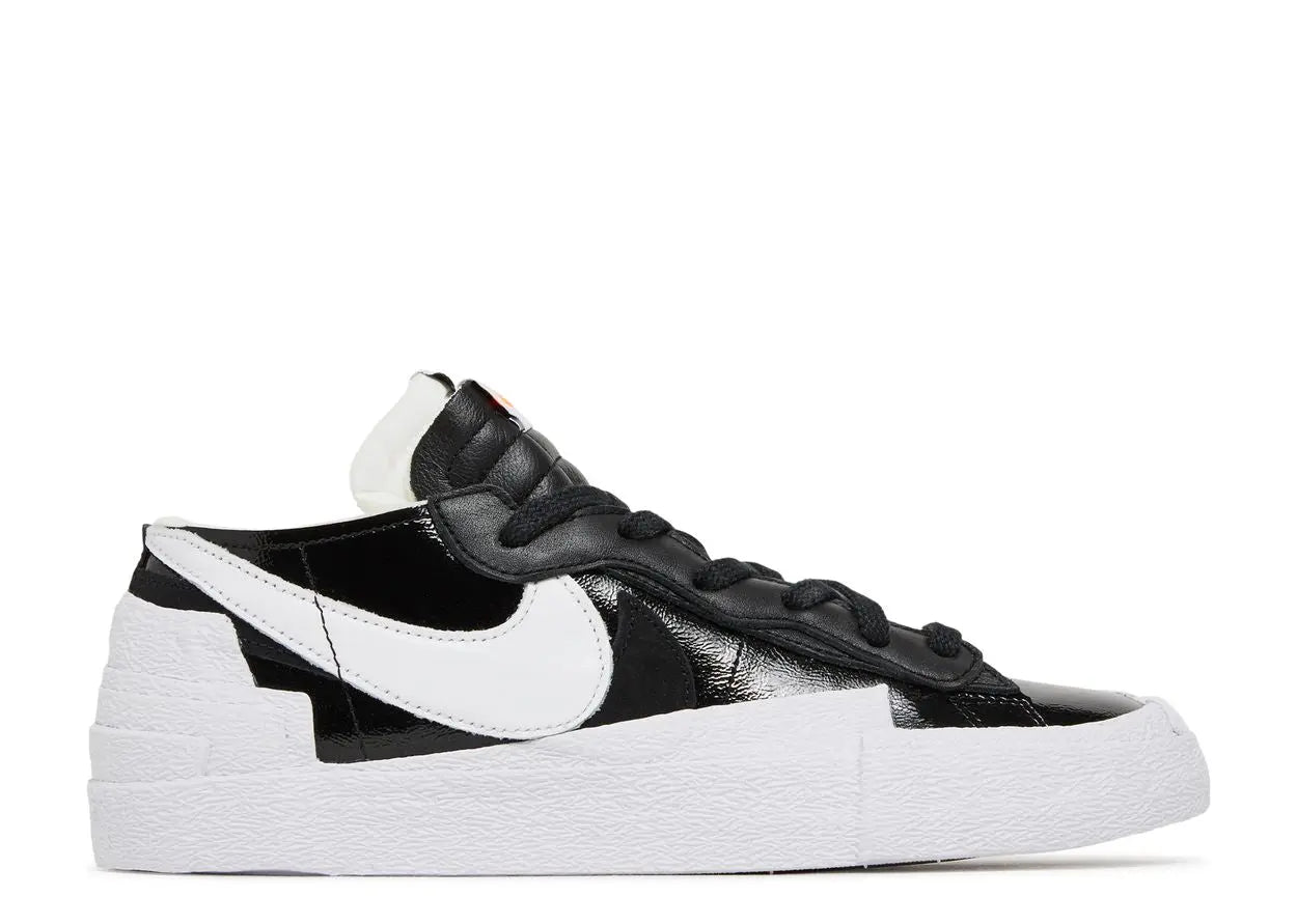 Nike Blazer Low Sacai Black Patent Leather Nike