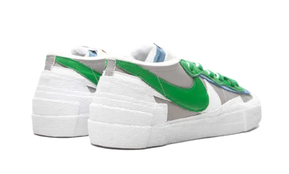 Nike Blazer Low Sacai Medium Grey Classic Green VOSneakers