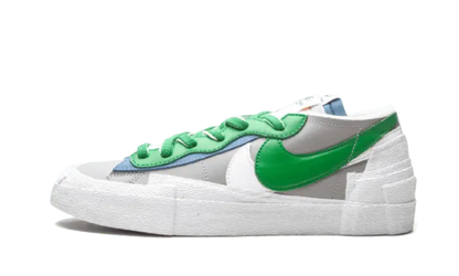 Nike Blazer Low Sacai Medium Grey Classic Green Nike