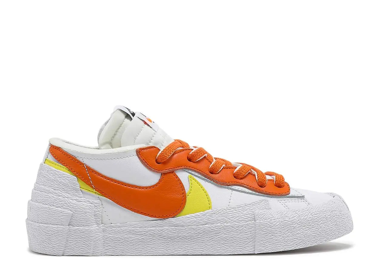 Nike Blazer Low Sacai White Magma Orange Nike