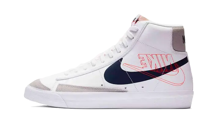 Nike Blazer Mid 77 Reverse Logo White Nike