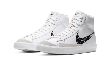 Nike Blazer Mid Sketch Black Swoosh Nike