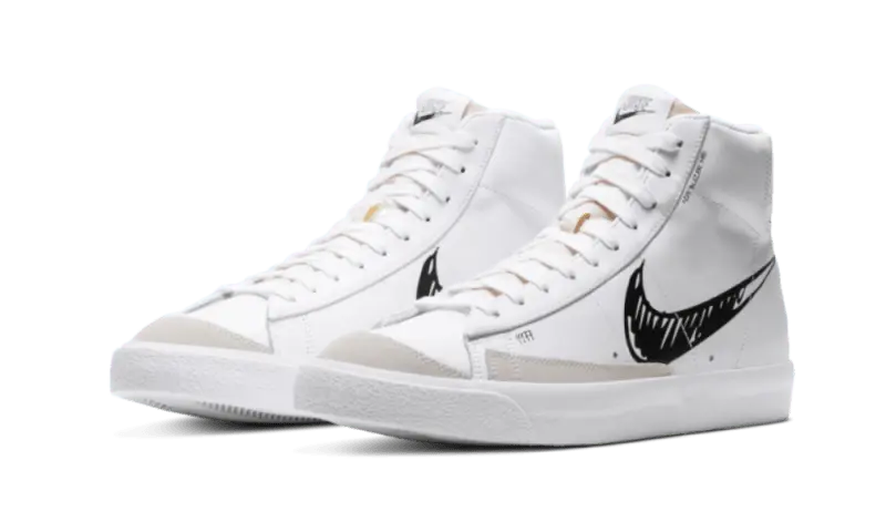 Nike Blazer Mid Sketch Black Swoosh Nike