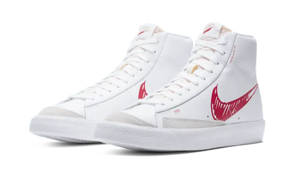 Nike Blazer Mid Sketch Red Swoosh Nike