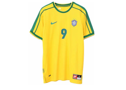 Nike Brazil 1998 Reissue Ronaldo Soccer Replica Jersey Varsity Maize Nike