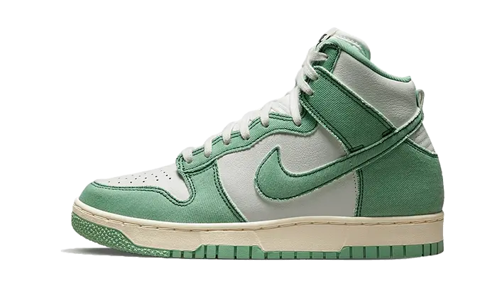 Nike Dunk High 1985 Enamel Green Denim Nike
