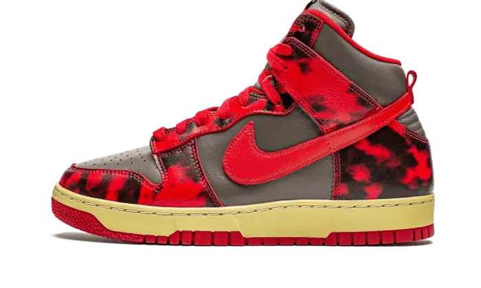 Nike Dunk High 1985 Red Acid Wash Nike