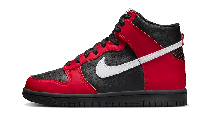 Nike Dunk High Black Red Nike
