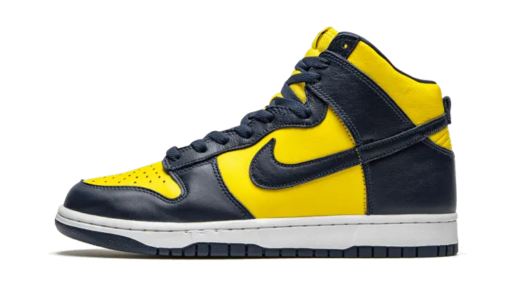Nike Dunk High Maize & Blue (Michigan) VOSneakers