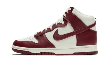 Nike Dunk High Sail Team Red VOSneakers