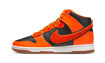 Nike Dunk High University Chenille Swoosh Safty Orange Nike