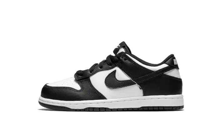Nike Dunk Low Black White Enfant (PS) VOSneakers