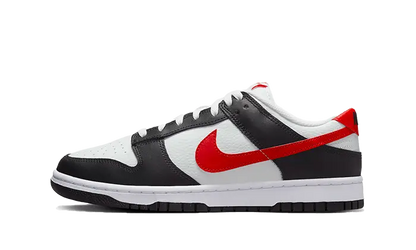 Nike Dunk Low Black White Red Nike
