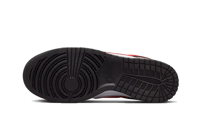 Nike Dunk Low Black White Red Nike