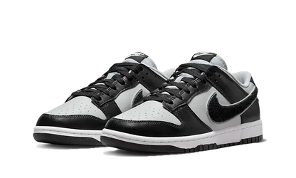 Nike Dunk Low Chenille Swoosh Grey Black VOSneakers