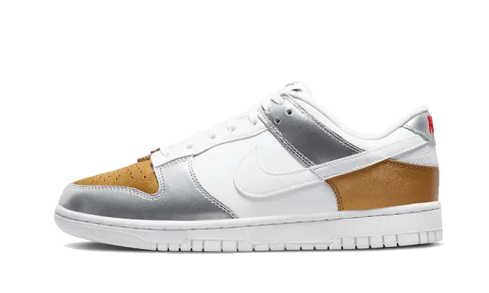Nike Dunk Low Gold Silver Nike