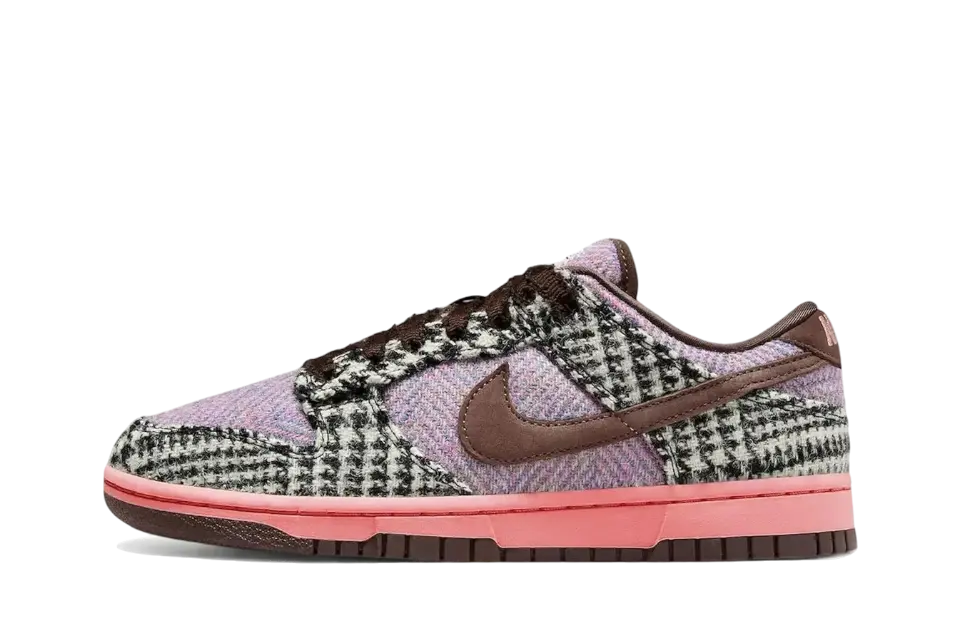 Nike Dunk Low Harris Tweed Purple Pink VOSneakers