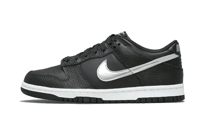 Nike Dunk Low NBA 75th Anniversary Black Silver VOSneakers