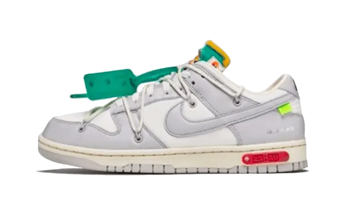 Nike Dunk Low Off-White Lot 25 VOSneakers