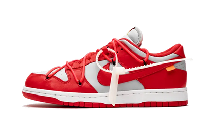 Nike Dunk Low Off-White University Red VOSneakers