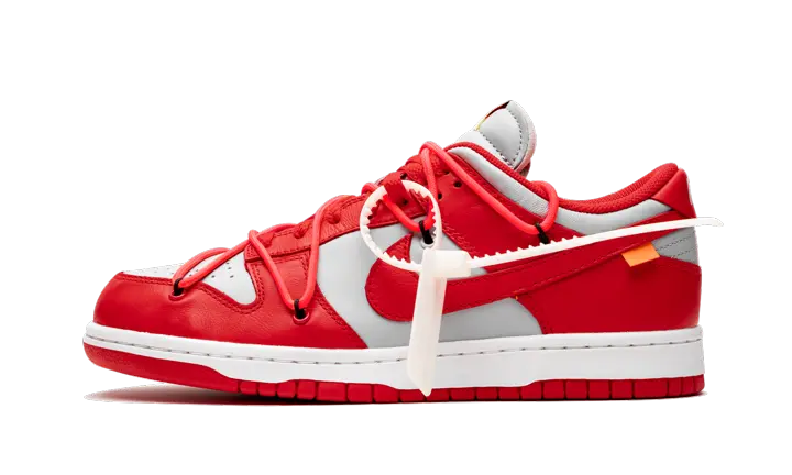 Nike Dunk Low Off-White University Red VOSneakers
