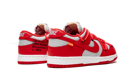 Nike Dunk Low Off-White University Red VOSneakers