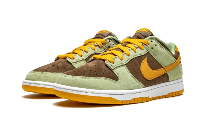 Nike Dunk Low Olive Brown Orange Nike