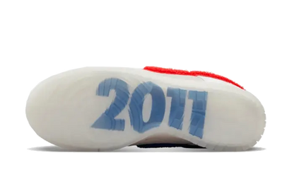 Nike Dunk Low Retro Prm Year Of The Rabbit White Crimson Nike
