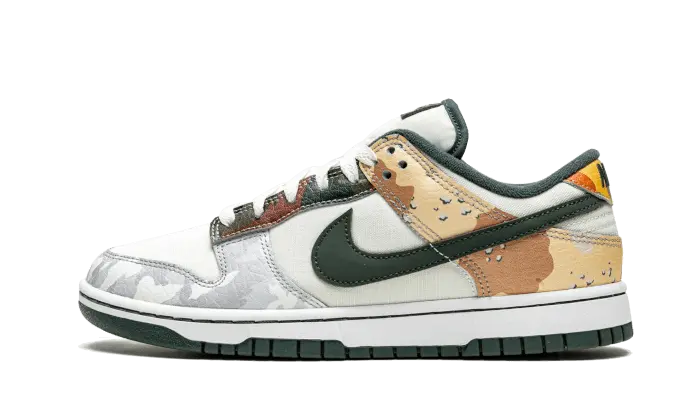 Nike Dunk Low SE Sail Multi-Camo VOSneakers