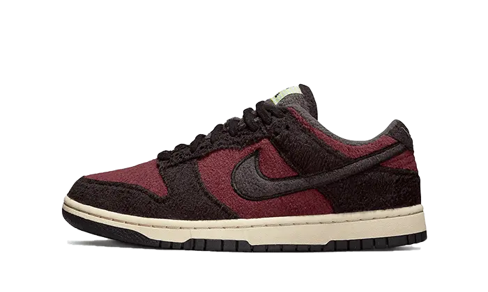 Nike Dunk Low Se Fleece Burgundy Crush Nike
