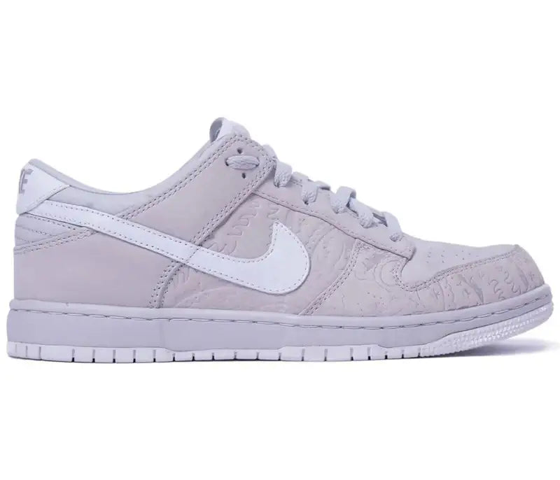 Nike Dunk Low Supreme Neutral Grey White - VOSneakers