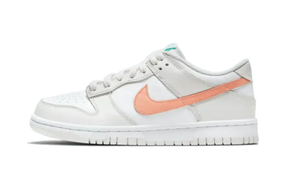 Nike Dunk Low White Bone Peach Aqua Nike