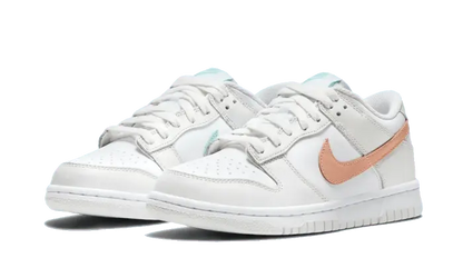 Nike Dunk Low White Bone Peach Aqua Nike