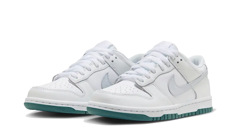 Nike Dunk Low White Grey Teal Nike