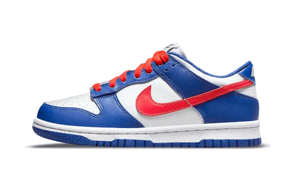 Nike Dunk Low White Royal Red Nike