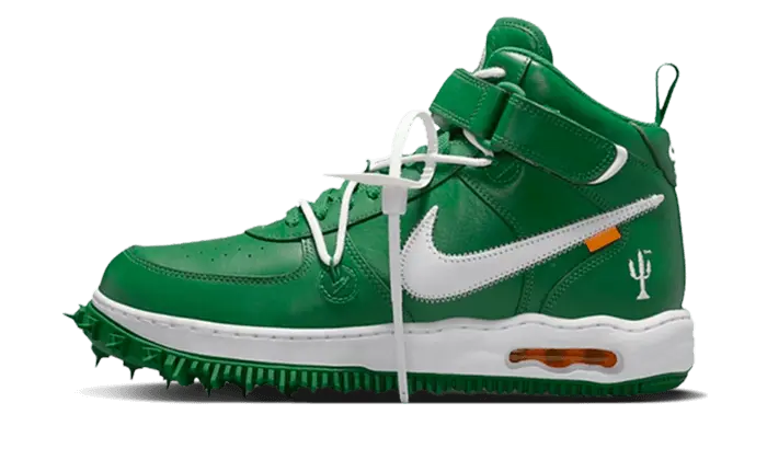 Nike Off White Air Force 1 Mid Sp Pine Green Nike