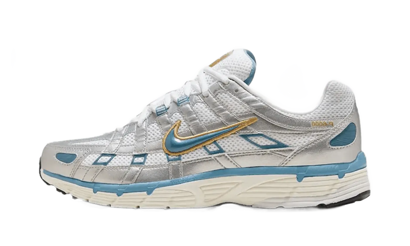 Nike P-6000 Metallic Silver Aegean Storm VOSneakers