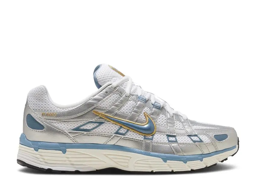 Nike P-6000 Metallic Silver Aegean Storm Nike