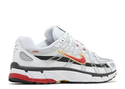 Nike P-6000 Platinum Varsity Red Nike